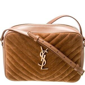Saint Laurent Suede Lou Camera bag 2022